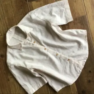 Linen enzyme washed 170 g ecru