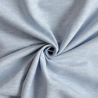 Linen cotton Lico light blue