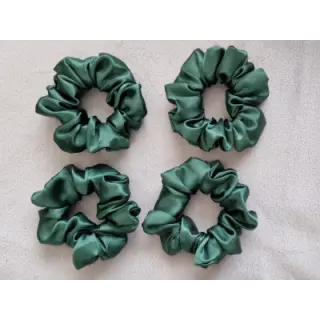 Satin dark green