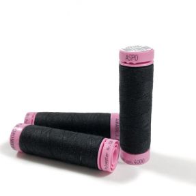 Polyester thread Amann Aspo 120 black