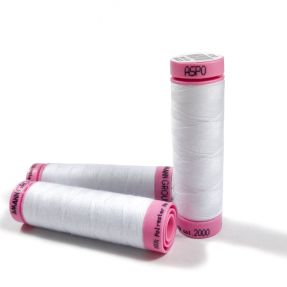 Polyester thread Amann Aspo 120 white