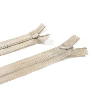Blind Zippers hidden indivisible 25 cm Sand