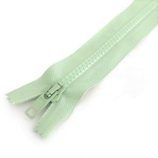 Plastic Jacket Zipper open-end 70 cm mint