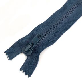 Plastic Jacket Zipper open-end 70 cm marine