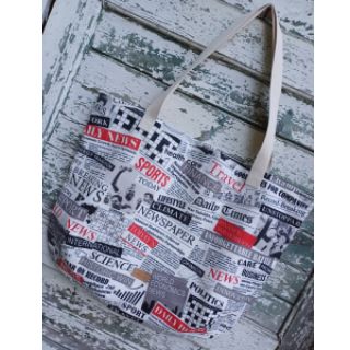 Decoration fabric premium Newspaper Headlines