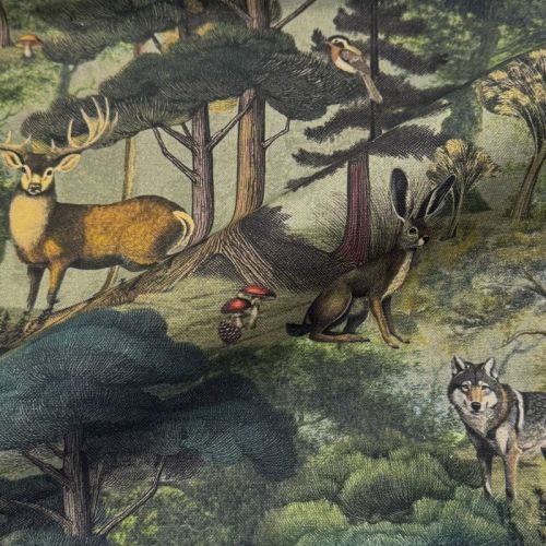 Decoration fabric Forest Heritage Art digital print