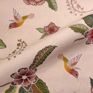 Decoration fabric Floral Kolibri Art digital print