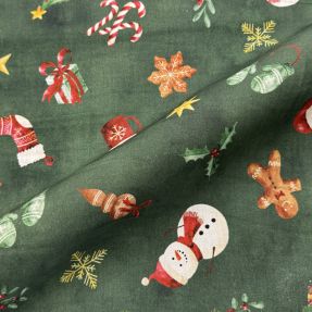 Cotton fabric Cosy Warm Xmas