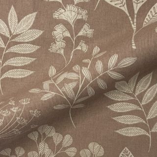 Decoration fabric Linenlook premium Delicate Flora Branch
