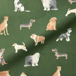 Decoration fabric premium Dog Breed Mix