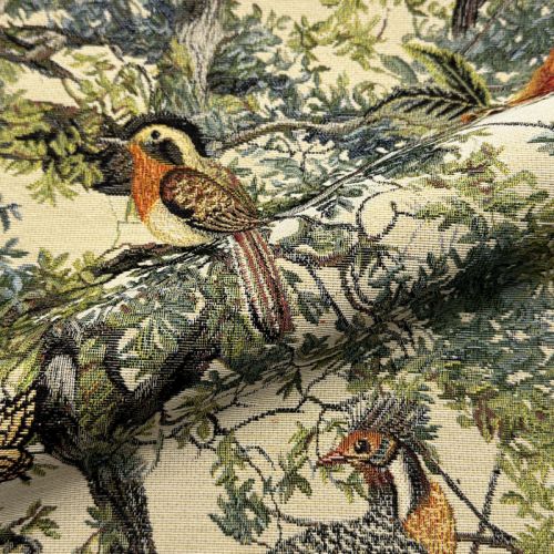 Decoration fabric GOBELIN PREMIUM Bird Heritage Forest