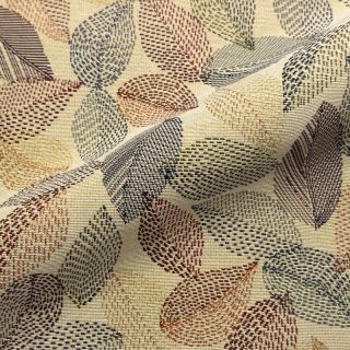 Decoration fabric GOBELIN PREMIUM Stitch Sketch Leaf