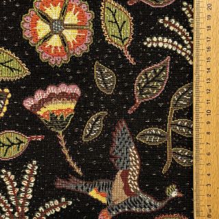 Decoration fabric GOBELIN PREMIUM Primal Birdscape Art design A
