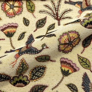 Decoration fabric GOBELIN PREMIUM Primal Birdscape Art design B