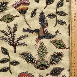 Decoration fabric GOBELIN PREMIUM Primal Birdscape Art design B