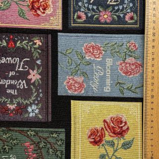 Decoration fabric GOBELIN PREMIUM Library Book Cover