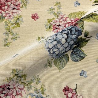 Decoration fabric GOBELIN PREMIUM Hydrangea Garden Mix