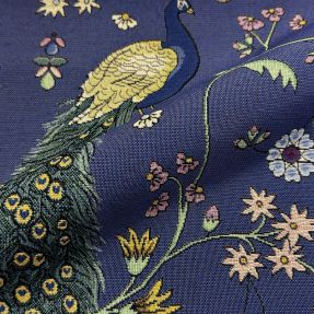 Decoration fabric GOBELIN PREMIUM Peacock Garden Dream