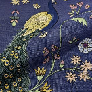 Decoration fabric GOBELIN PREMIUM Peacock Garden Dream