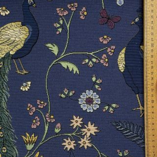 Decoration fabric GOBELIN PREMIUM Peacock Garden Dream