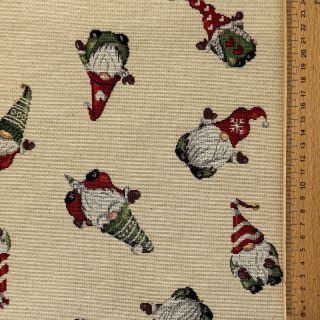Decoration fabric GOBELIN PREMIUM Tomte Holiday Joy