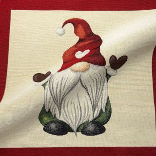Decoration fabric GOBELIN PREMIUM Tomte joyful Wishes PANEL