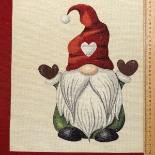 Decoration fabric GOBELIN PREMIUM Tomte joyful Wishes PANEL