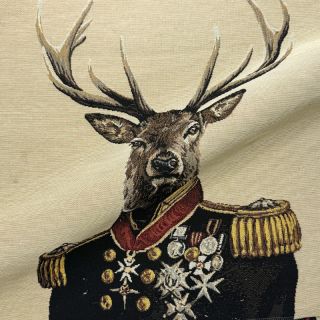 Decoration fabric GOBELIN PREMIUM Deer Admiral Statue PANEL