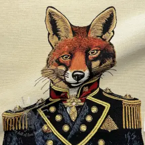 Decoration fabric GOBELIN PREMIUM Fox Admiral Statue PANEL