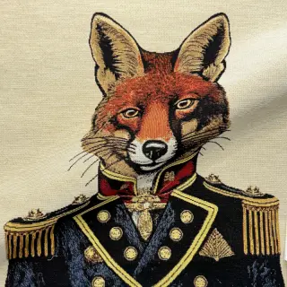 Decoration fabric GOBELIN PREMIUM Fox Admiral Statue PANEL