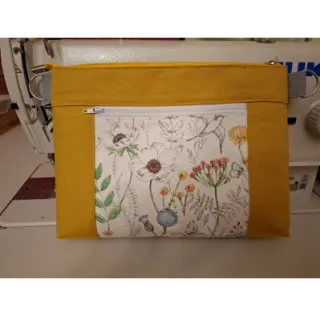 Decoration fabric premium Wildflower field