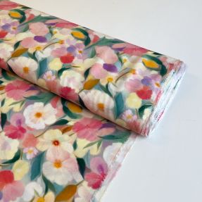 Viscose RADIANCE Flower Dali digital print