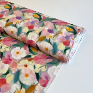 Viscose RADIANCE Flower Dali digital print