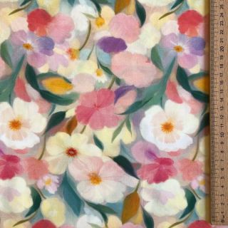 Viscose RADIANCE Flower Dali digital print