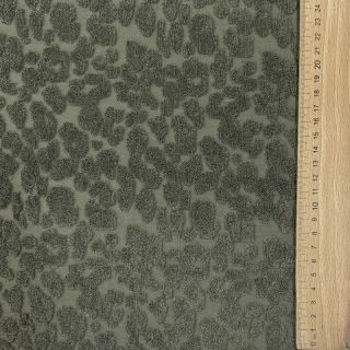 Terry Animal skin dark green