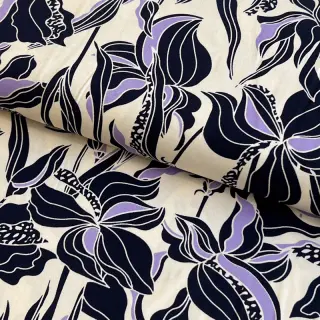 Viscose ROSELLA STRETCH Flowers