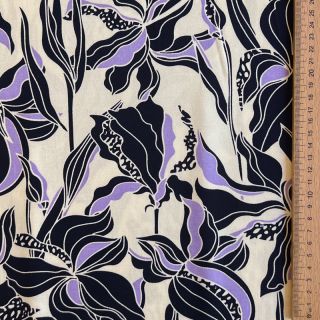 Viscose ROSELLA STRETCH Flowers
