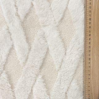 Faux fur TEDDY ecru