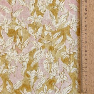 Linen viscose CREPE Flowers Tomi digital print