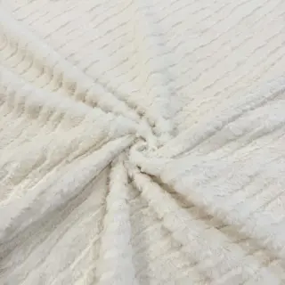Faux fur Stripes ecru