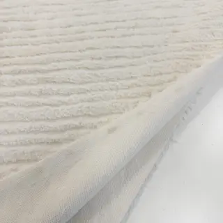 Faux fur Stripes ecru