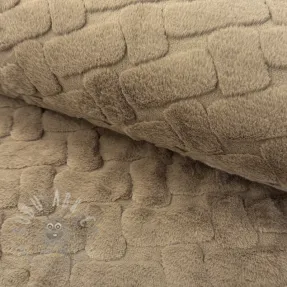 Faux fur Abstract sand