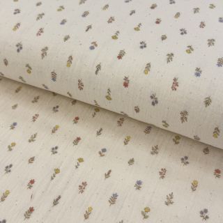 Double gauze/muslin Flowers Mia digital print ORGANIC