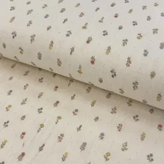 Double gauze/muslin Flowers Mia digital print ORGANIC