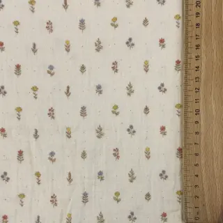 Double gauze/muslin Flowers Mia digital print ORGANIC