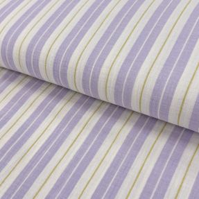 Double gauze/muslin YARN DYED Line purple