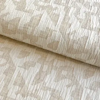 Cotton fabric with linen JACQUARD Abstarct natural