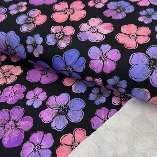 Sweat fabric Flower Mia digital print