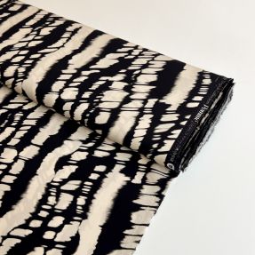 Viscose RADIANCE Imagine black digital print