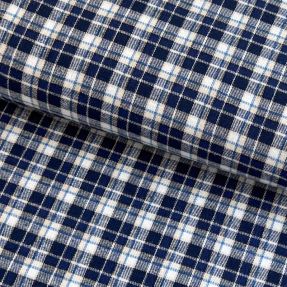 Cotton fabric YARN DYED CHECK BRUSHED Silva design B